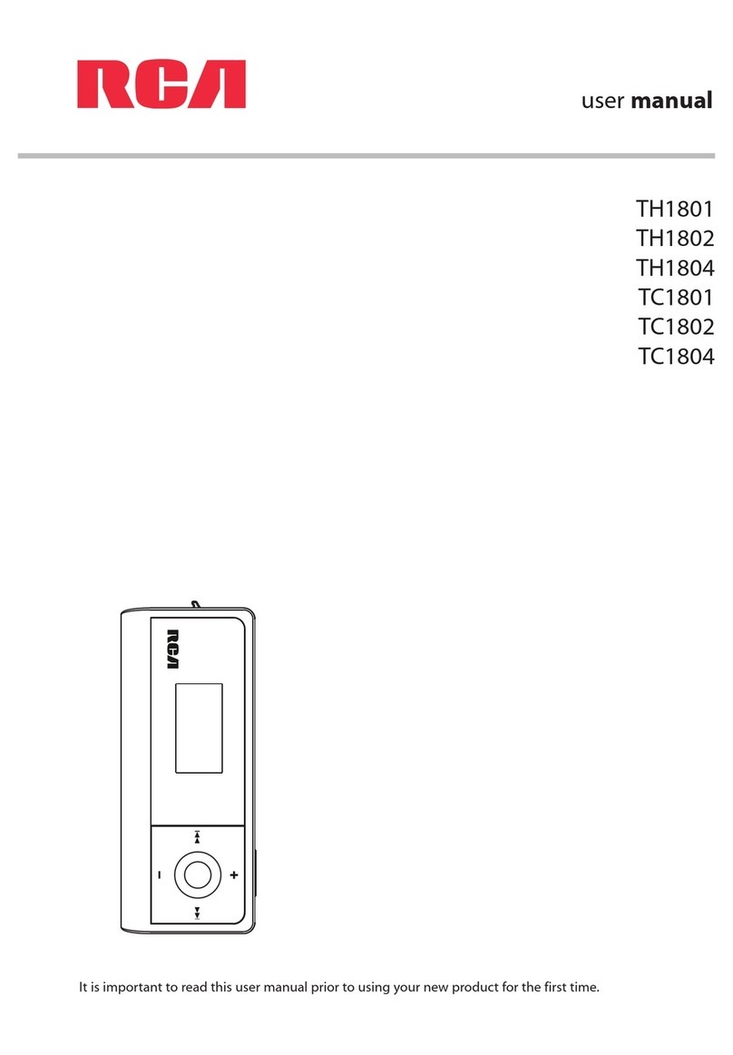 RCA TC1802 User manual