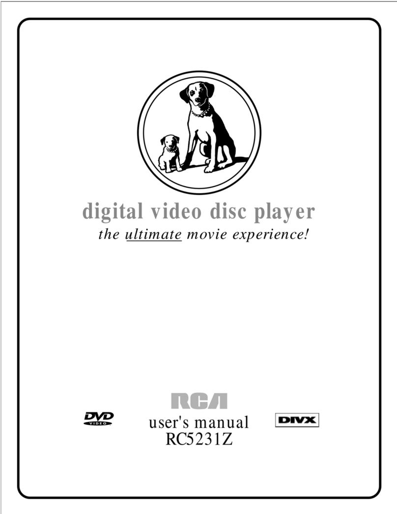 RCA RC5231Z User manual