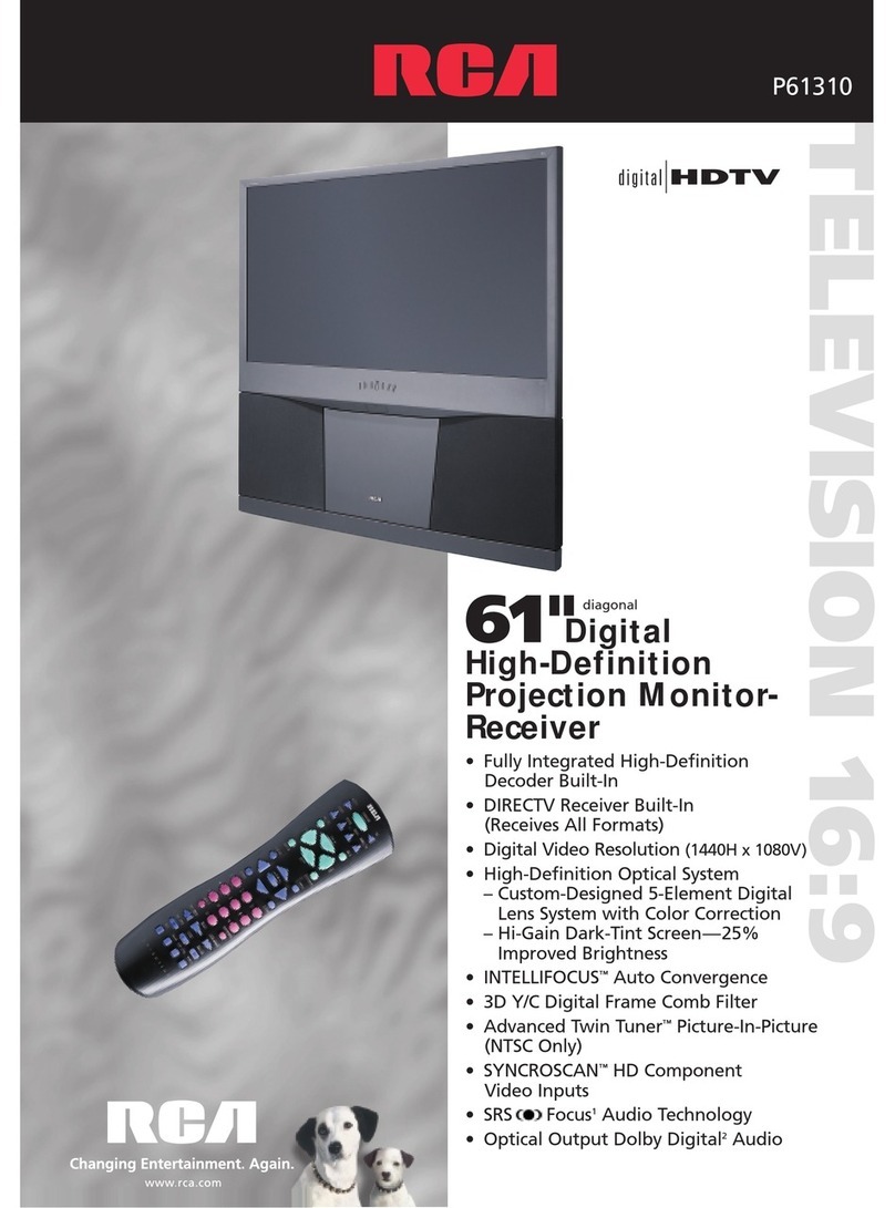 RCA P61310 User manual