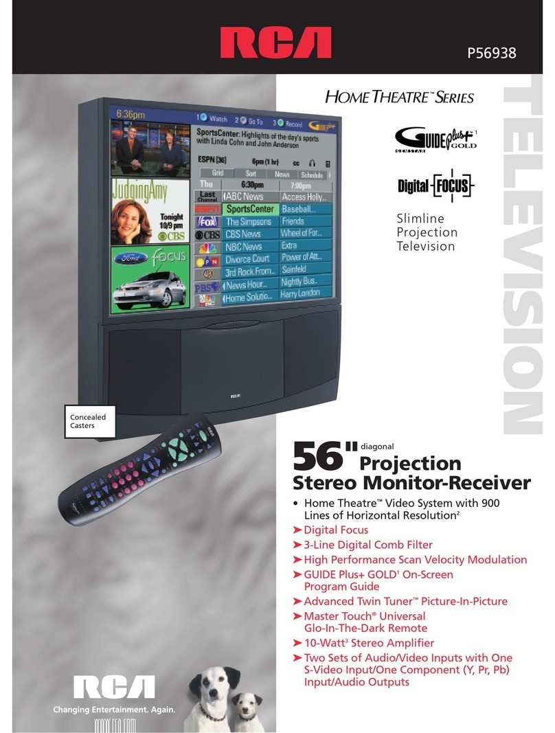 RCA P56938 User manual