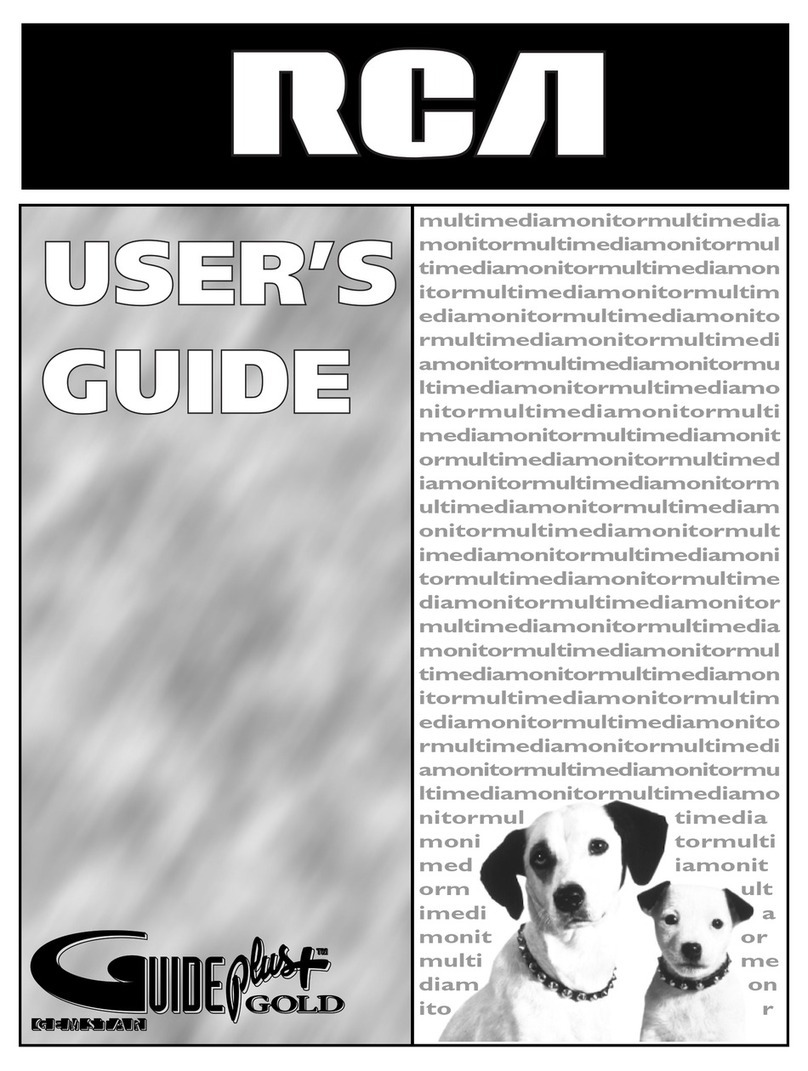 RCA MM52110 User manual RCA MM52110 User manual