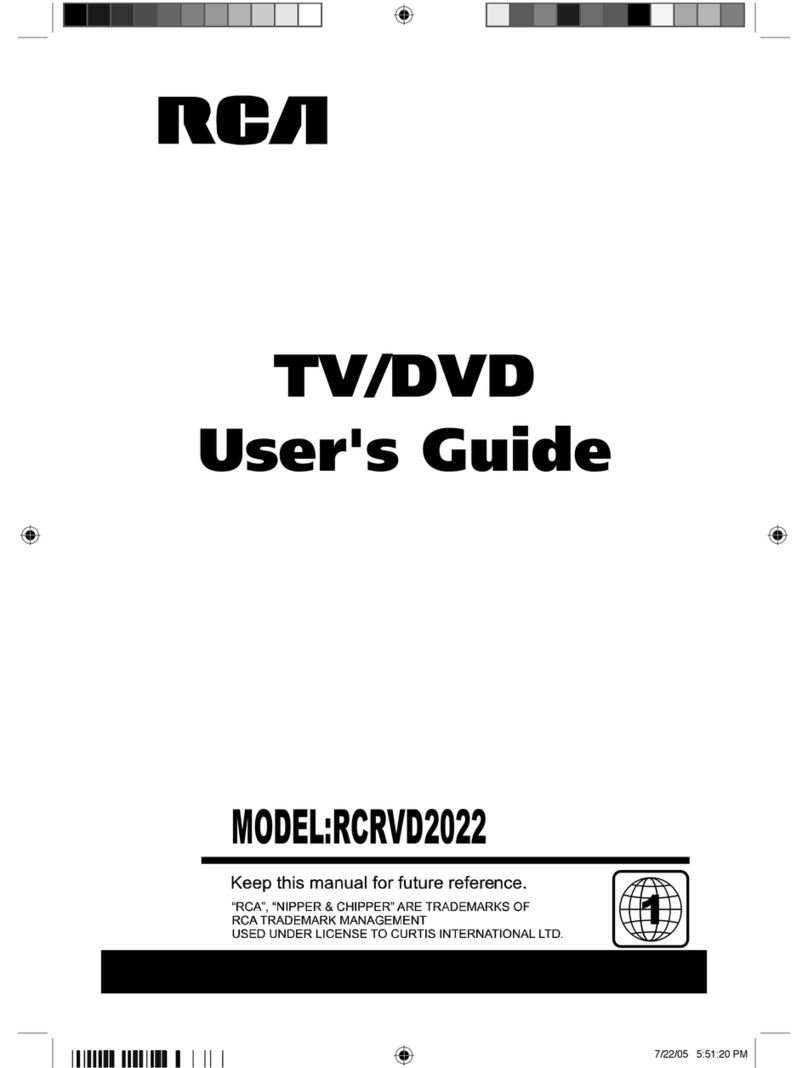RCA RCRVD2022 User manual