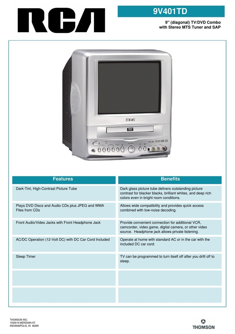 RCA 9V401TD User manual