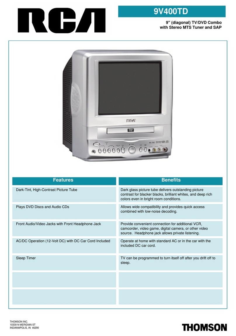 RCA 9V400TD User manual