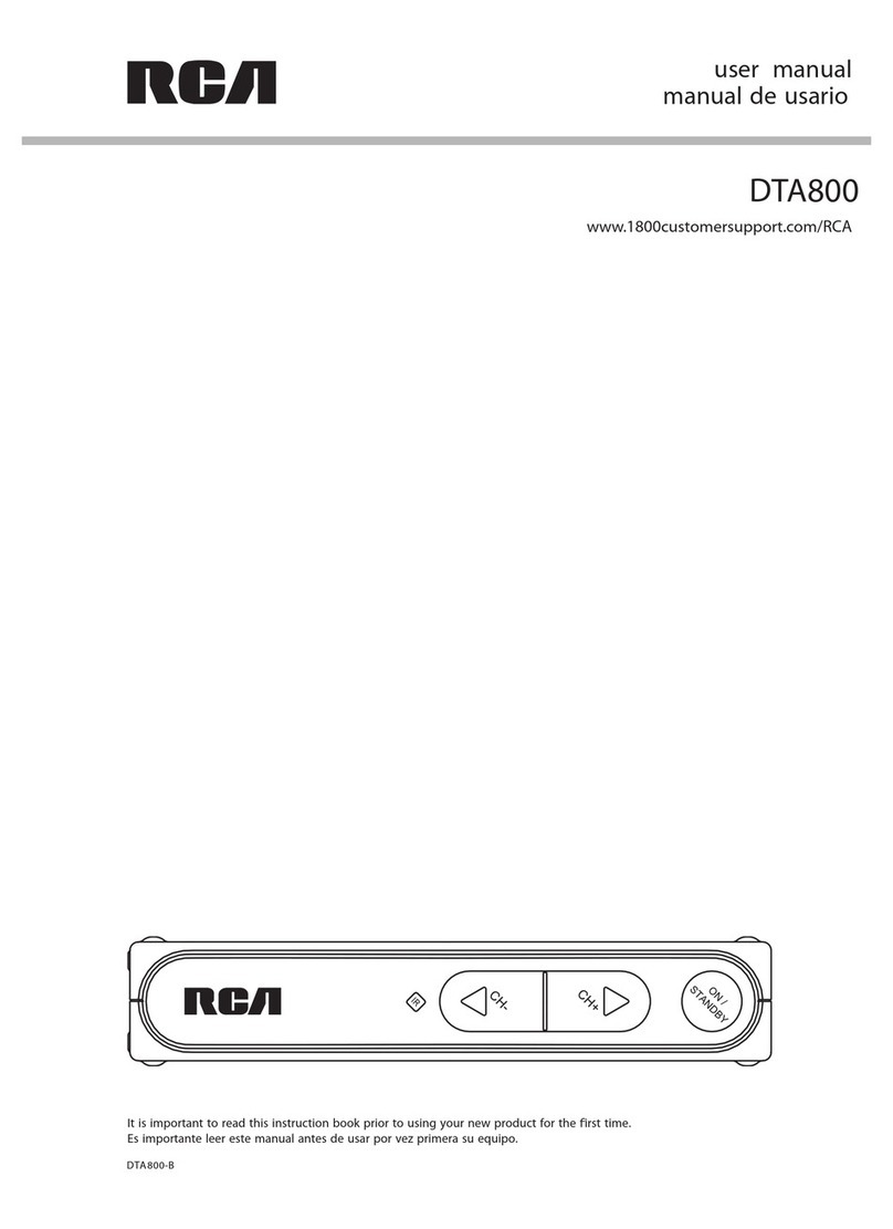 RCA B-008ATD user manual