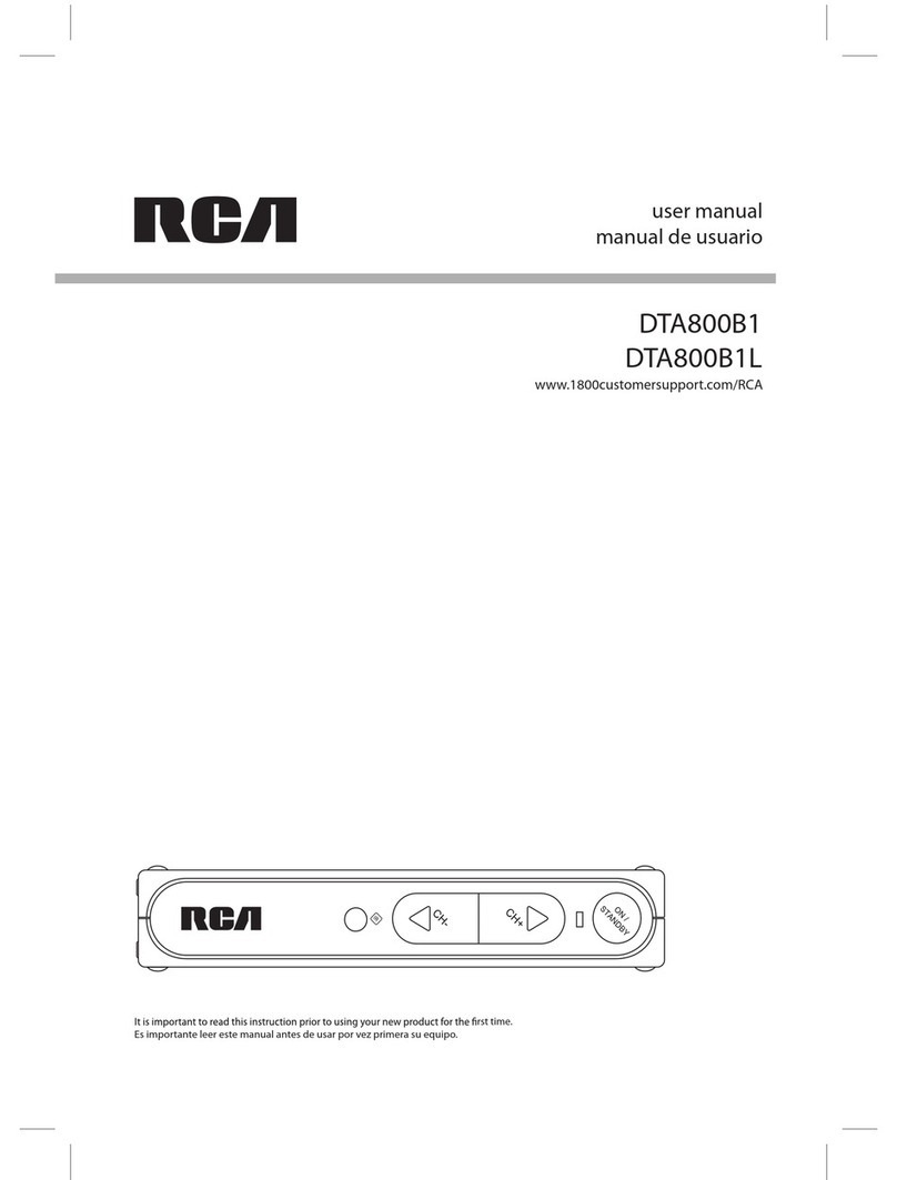 RCA 811-DTA891W030 user manual