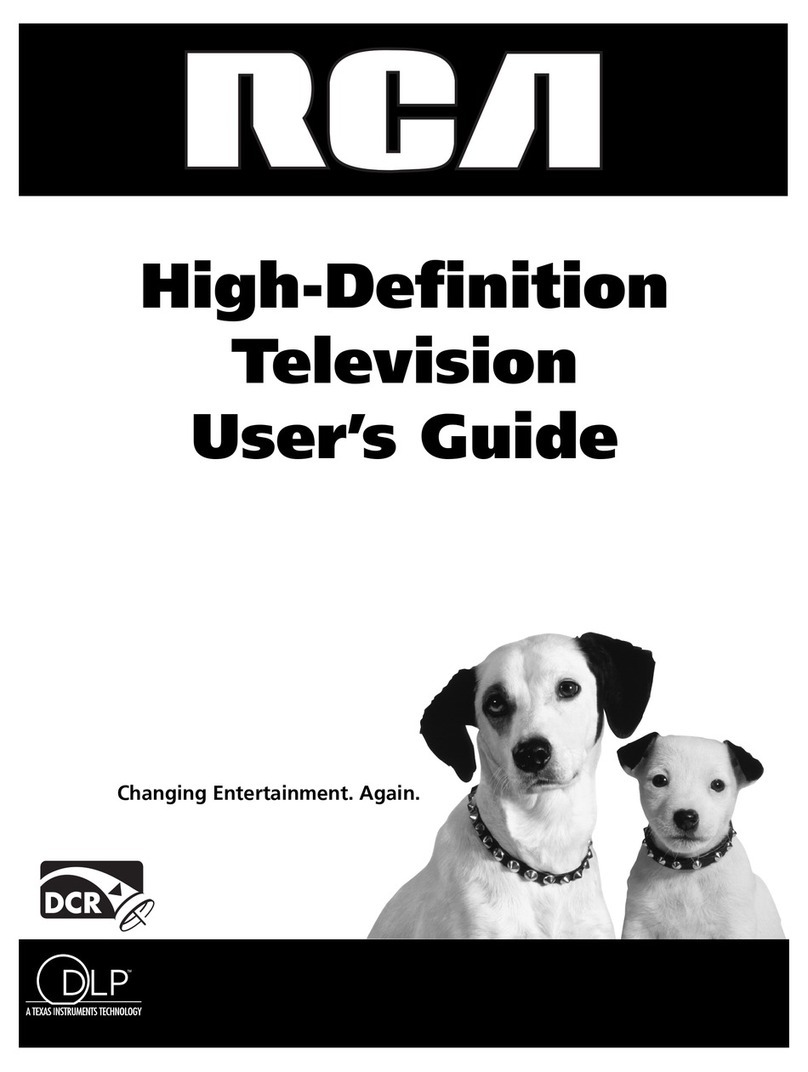 RCA HDTV User manual