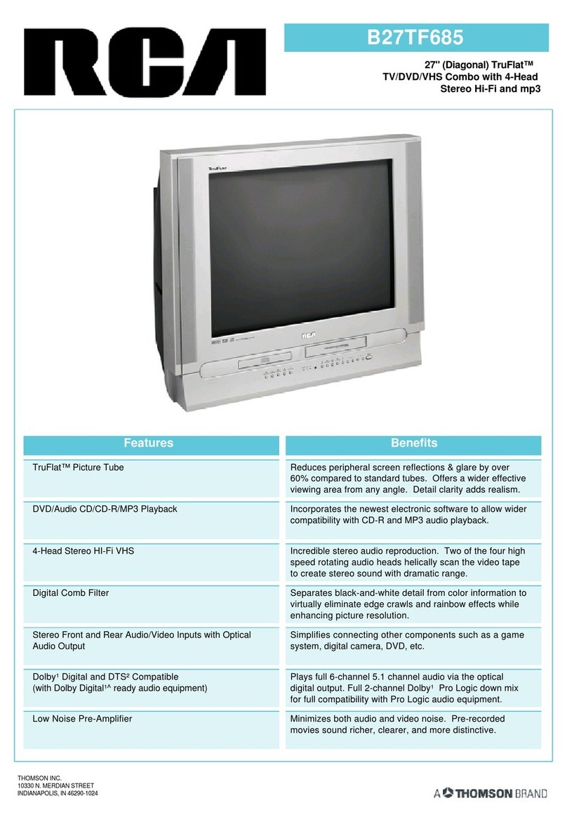 RCA B27TF685 User manual