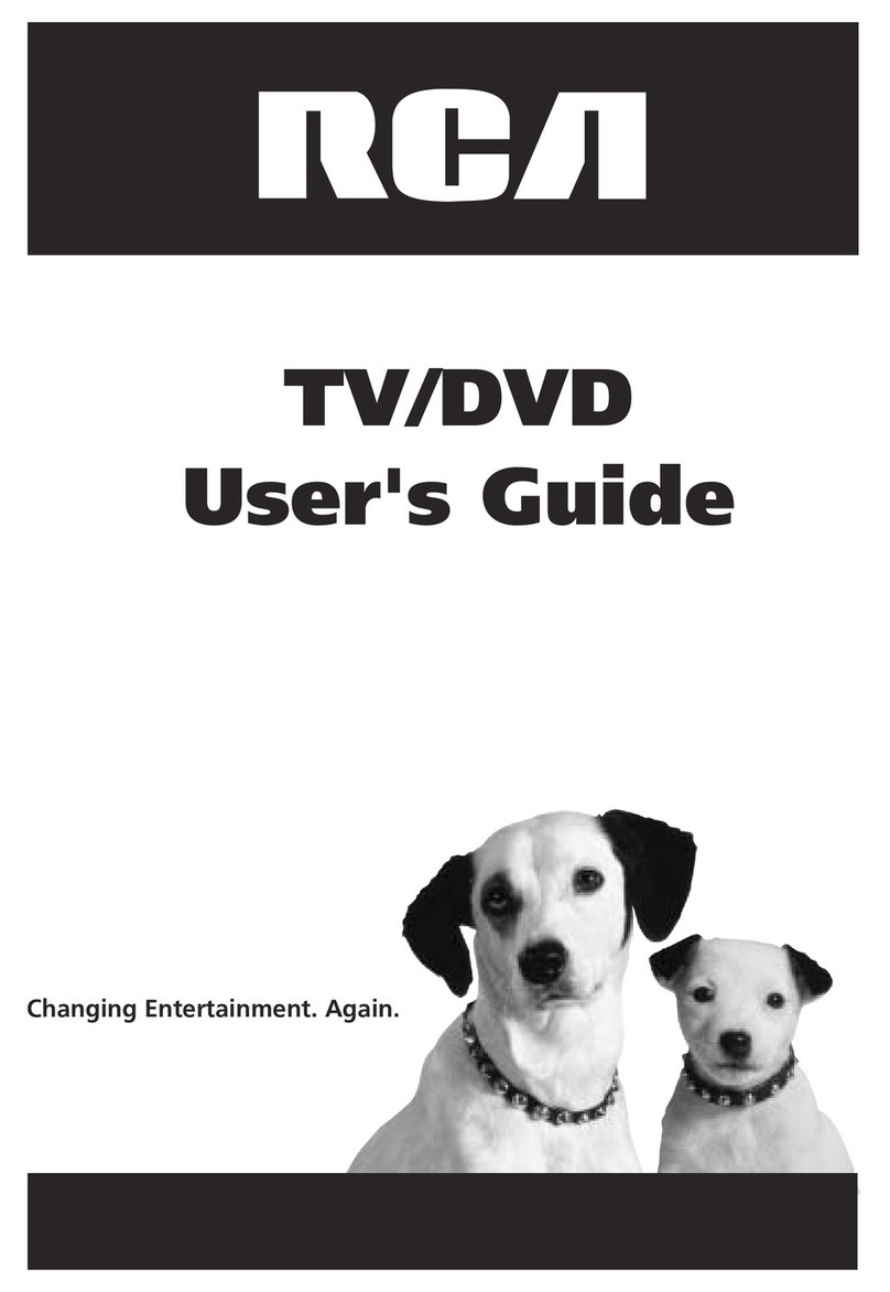RCA TruFlat 24F610TD User manual