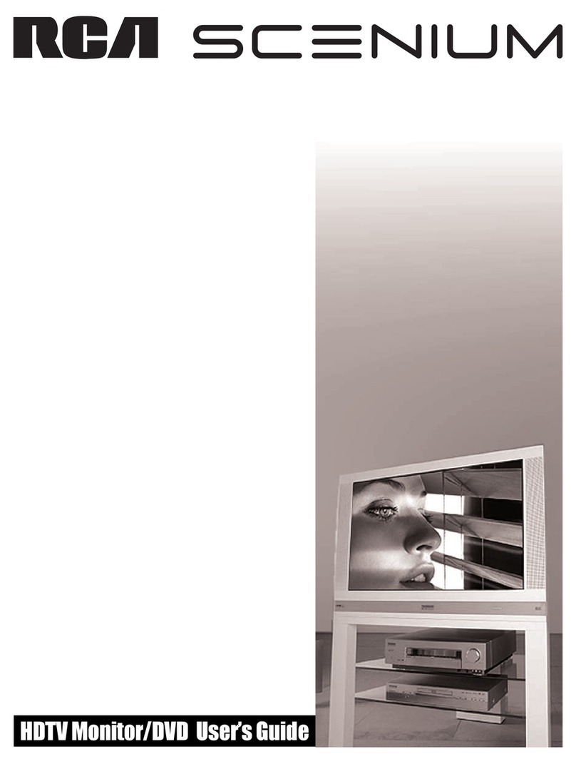 RCA Scenium D61W136DB User manual