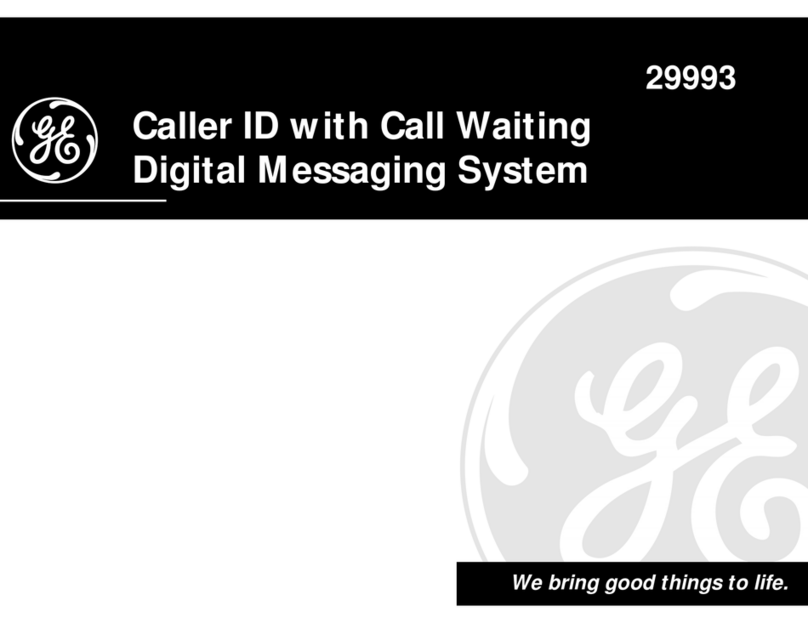GE 29993 User manual