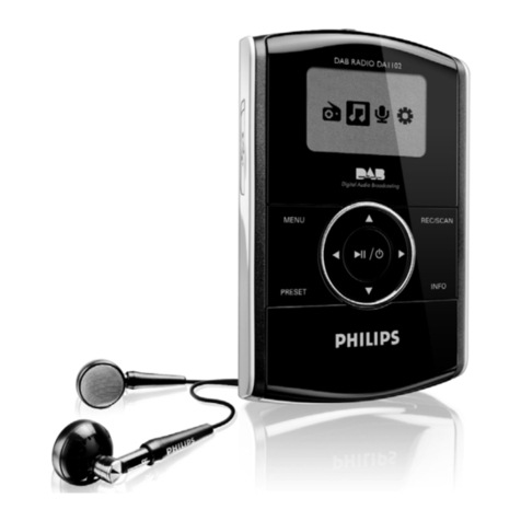 Philips DA1102 User manual