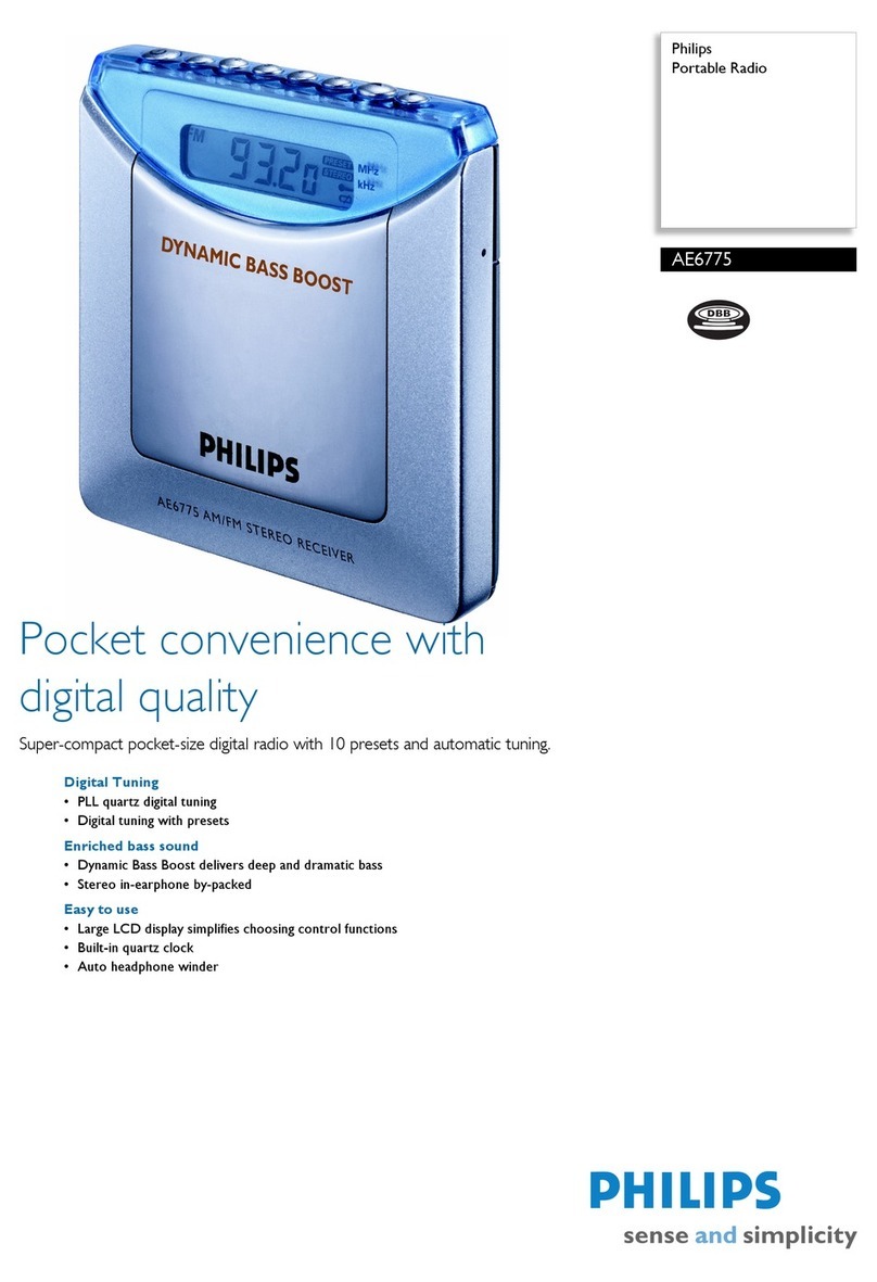 Philips AE6775 User manual