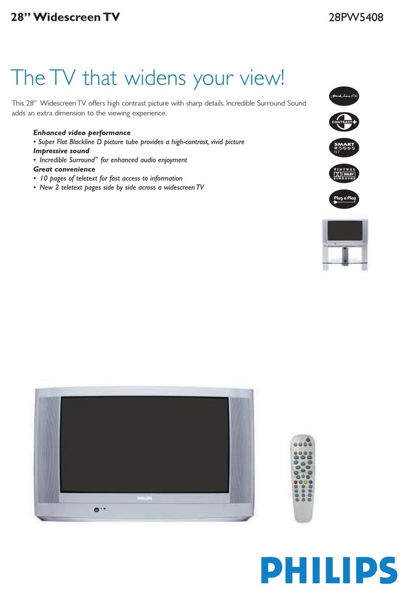 Philips 28PW5408 Specifications