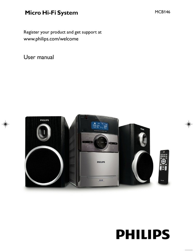 Philips MCB146 User manual