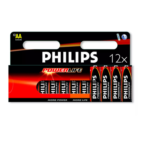 Philips Power Life LR6PC12C Specification sheet
