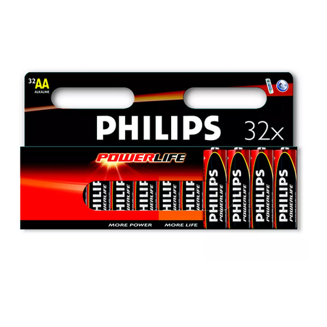 Philips Power Life LR6PC32C Specification sheet