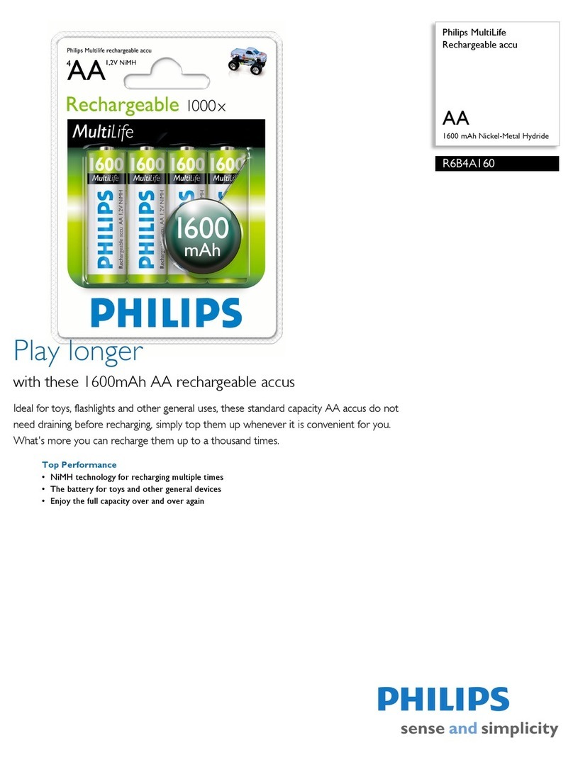 Philips Multilife R6B4A160 User manual