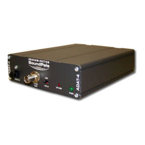 Graham-Patten SoundPals ADAT-4 user guide