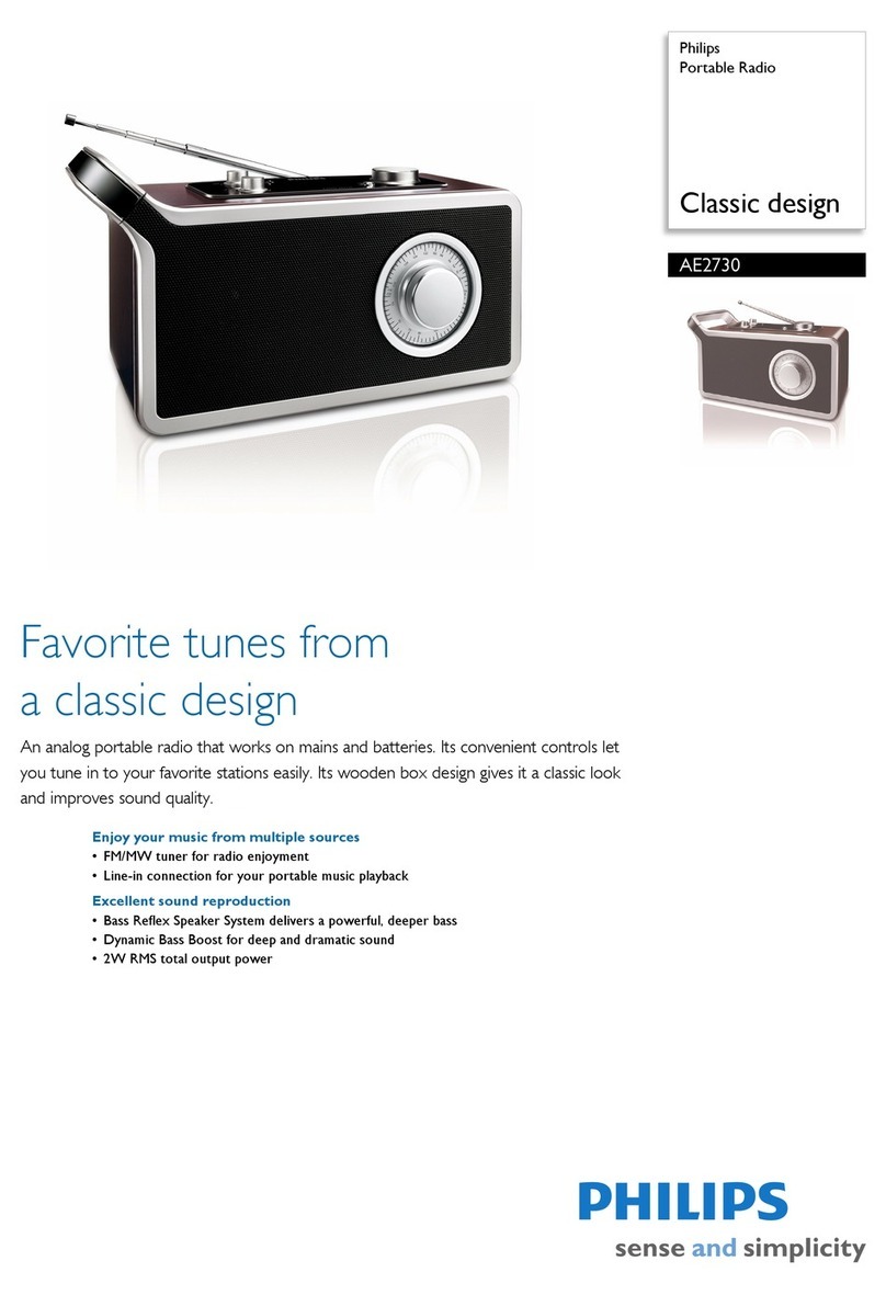 Philips AE2730 Specifications