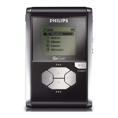 Philips Micro Jukebox User manual
