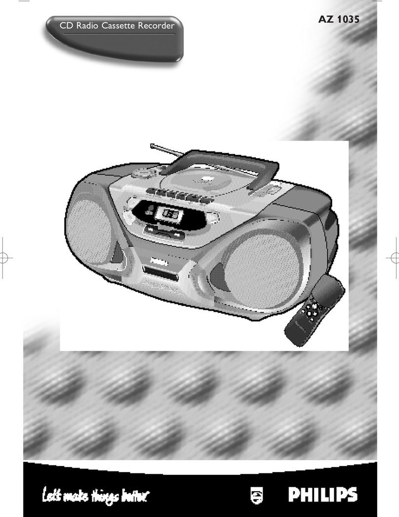 Philips AZ1035/01 User manual