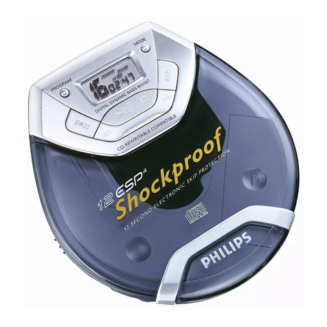 Philips AX2000 user manual