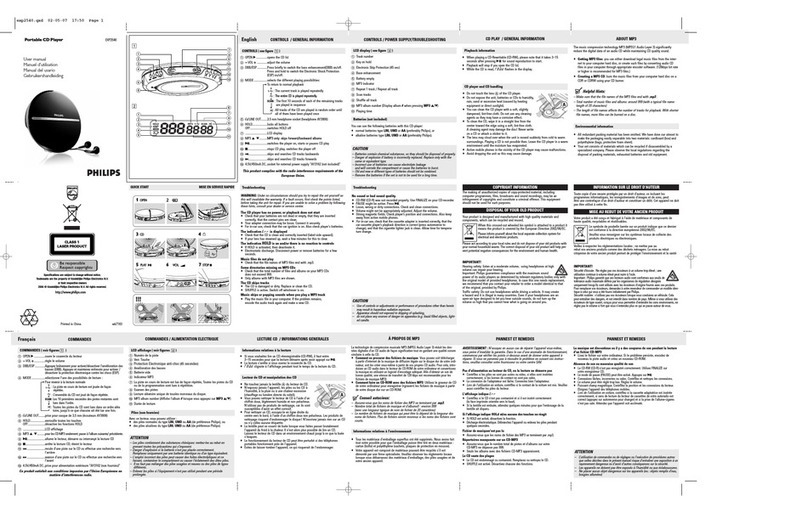 Philips EXP2546 User manual