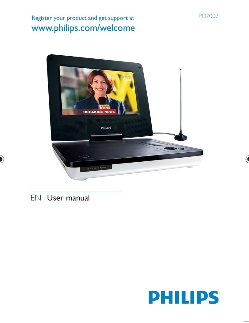 Philips PD7007/55 user manual