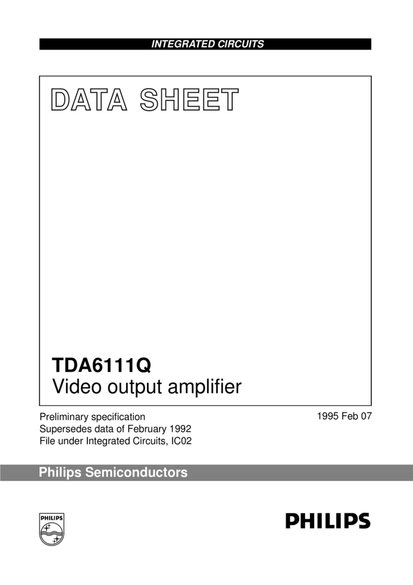 Philips TDA6111Q User manual