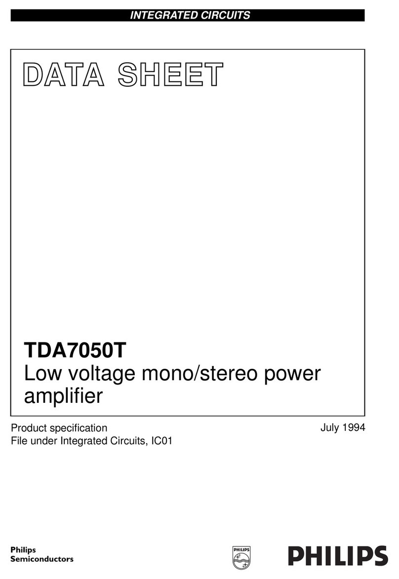 Philips TDA7050T datasheet