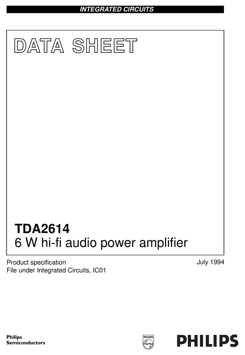 Philips TDA2614 datasheet