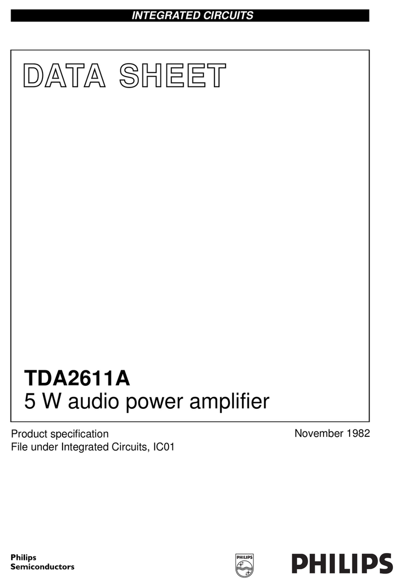 Philips TDA2611A datasheet