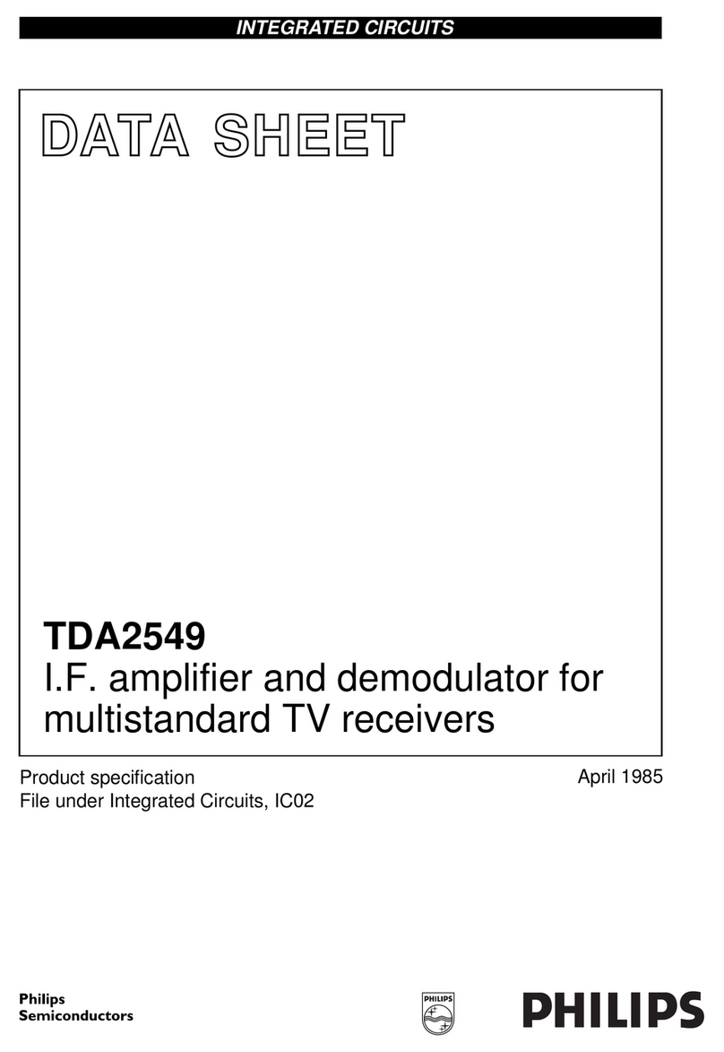 Philips TDA2549 datasheet