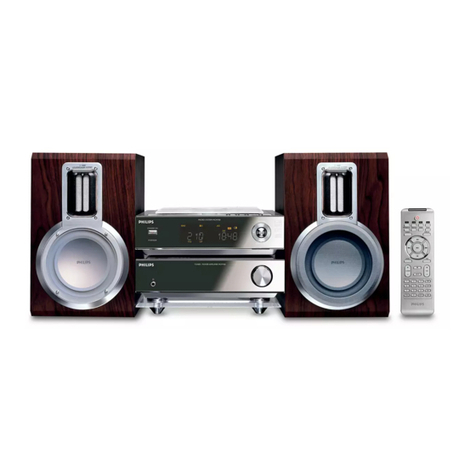 Philips MCD 700 User manual