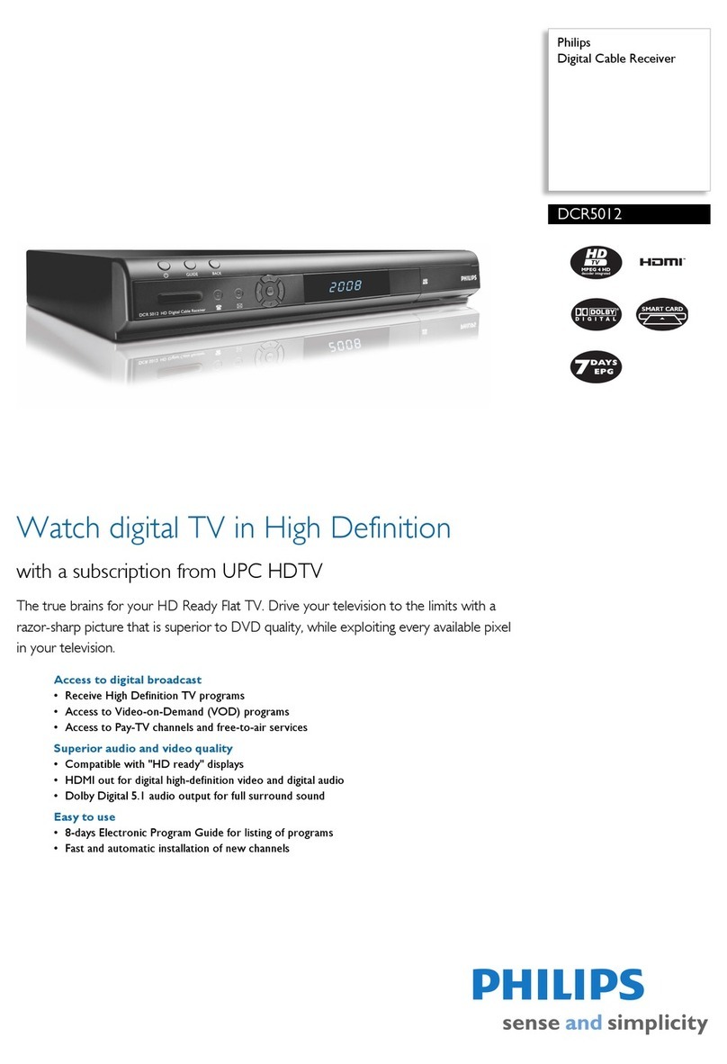 Philips DCR 5012 User manual Philips DCR 5012 User manual