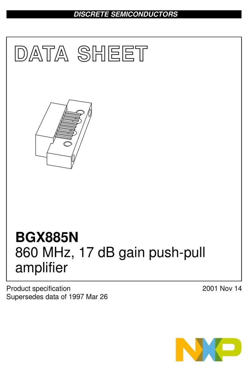 NXP Semiconductors BGX885N datasheet