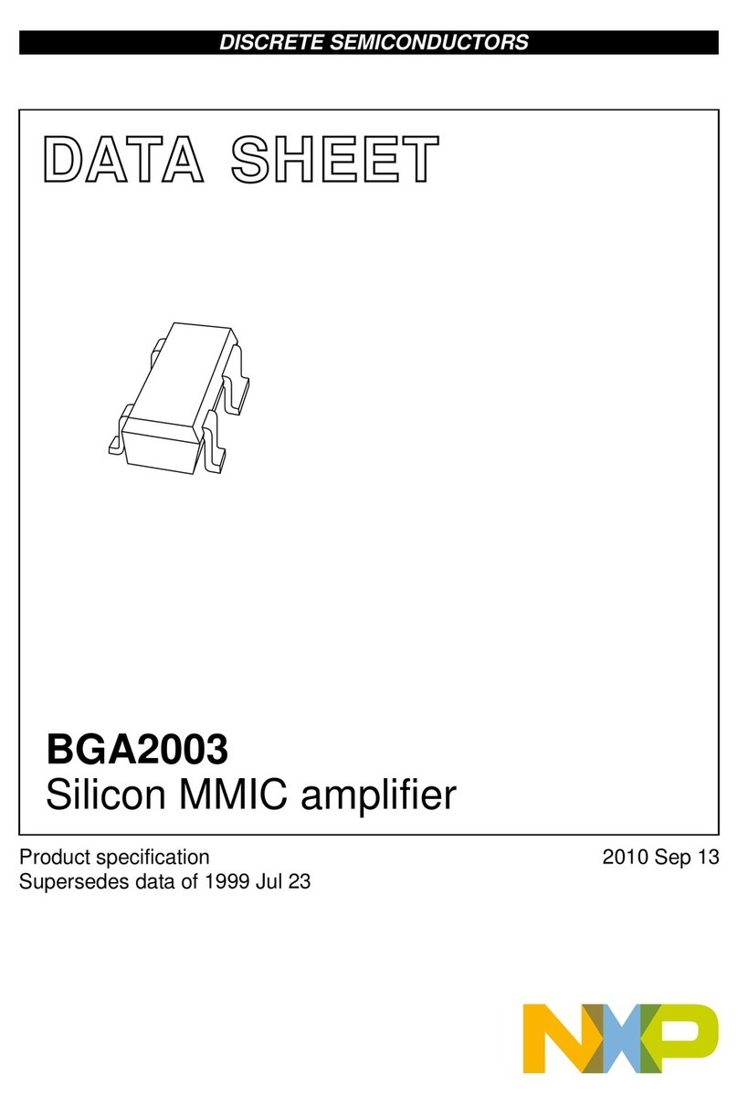 NXP Semiconductors BGA2003 User manual