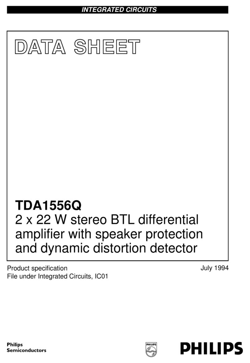 Philips TDA1556Q User manual
