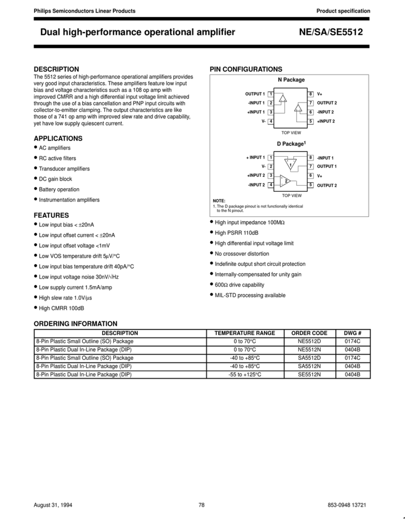 Philips NE5512 Owner's manual