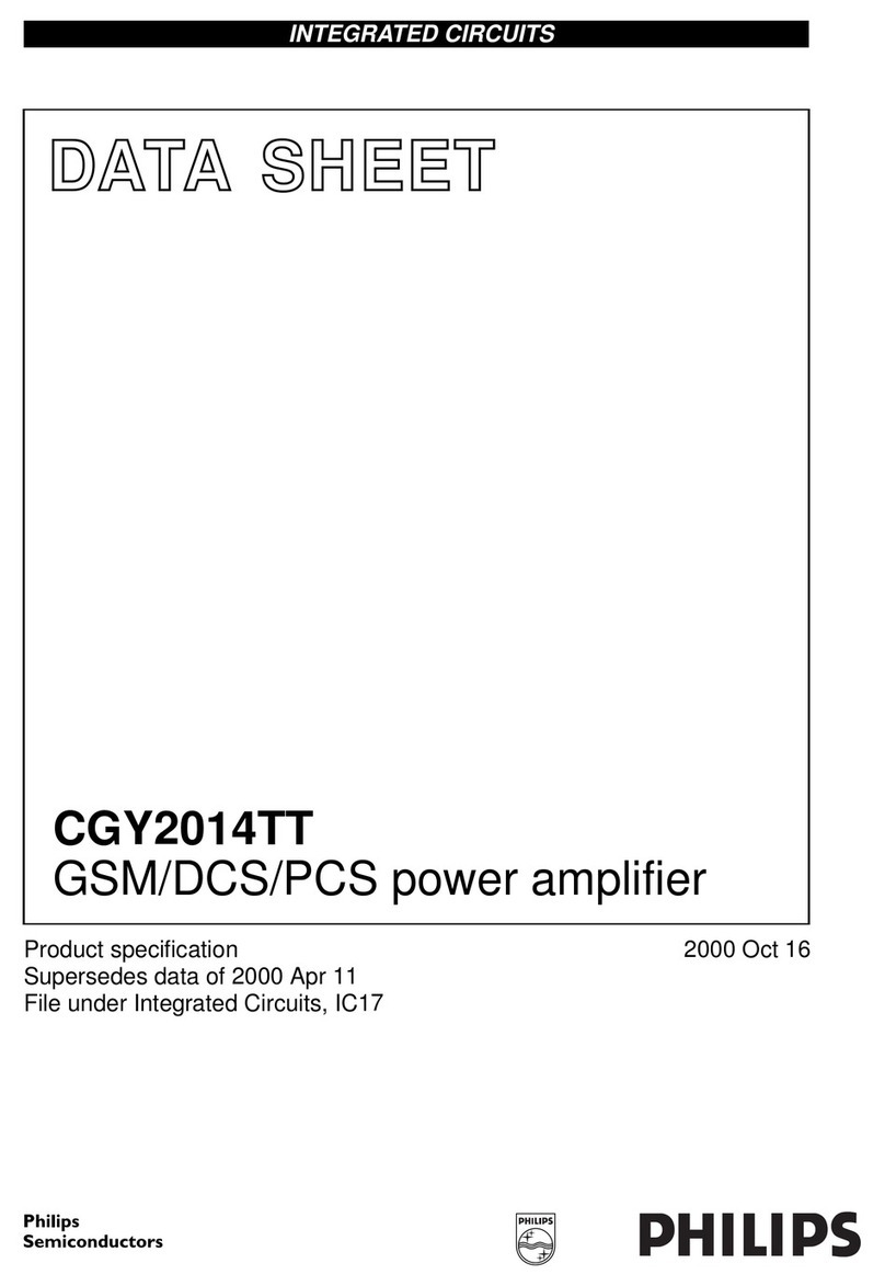 Philips CGY2014TT datasheet
