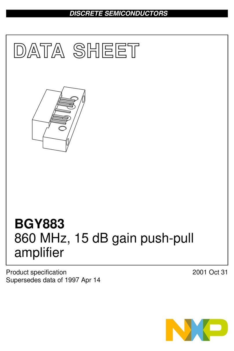 NXP Semiconductors BGY883 datasheet