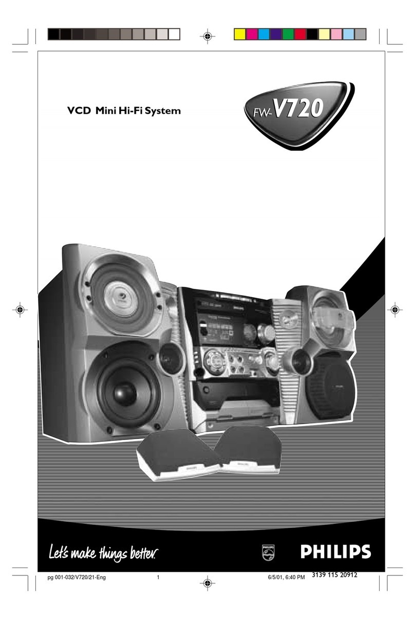 Philips FW-V720 User manual