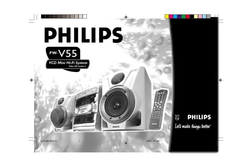 Philips FW-V55 User manual