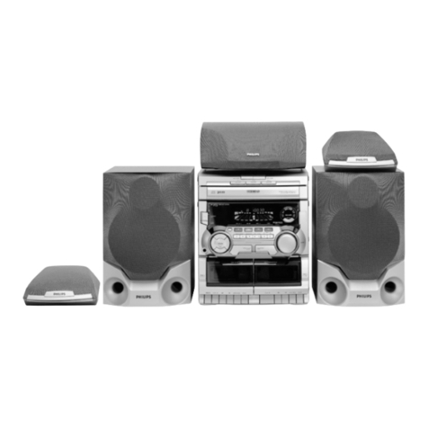 Philips Pro Logic FW-P73 User manual