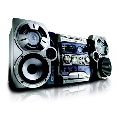 Philips FW-D750 User manual