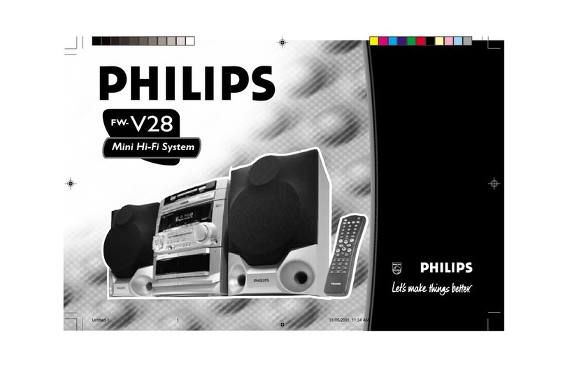 Philips FW-V28 user manual