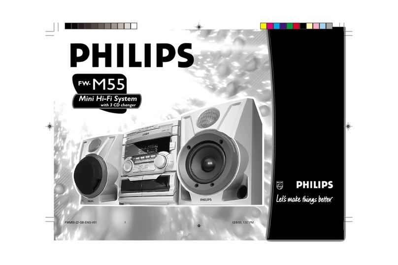 Philips FW-M55 user manual