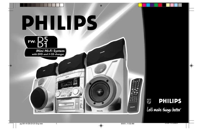 Philips FW-D1 user manual