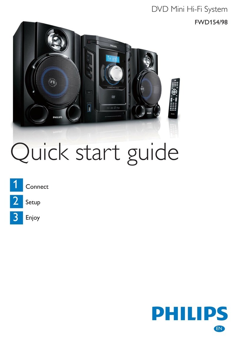 Philips FWD154/98 User manual